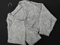 INGNI イング リボン ニット カーディガン sizeM/グレー ◇■ レディース