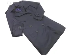 UNTITLED アンタイトル トレンチ コート size0/黒 ■◇ レディース