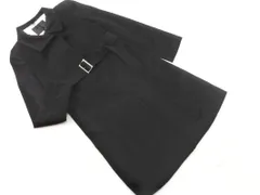 UNTITLED アンタイトル アンゴラ混 ベルト付き スタンドカラー コート size2/黒 ◇■ レディース