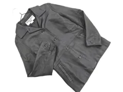 NATURAL BEAUTY BASIC ナチュラルビューティーベーシック 羊革 レザー ステッチ ジャケット sizeL/黒 ◇■ レディース