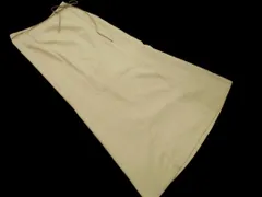 新品 MICHEL KLEIN ミッシェルクラン スウェード調 ロング スカート size38/ライトベージュ ◇■ レディース