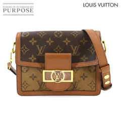 新品同様 ルイ ヴィトン LOUIS VUITTON モノグラム リバース ドーフィーヌ ミニ ショルダー バッグ ブラウン M44580 90310939