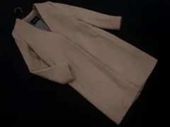 green label relaxing グリーンレーベルリラクシング ユナイテッドアローズ ウール混 ロング コート size36/グレージュ ◇■ レディース