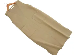 chocol raffine robe ショコラフィネローブ フロントポケット ジャンパー スカート sizeF/カーキ ◇■ レディース