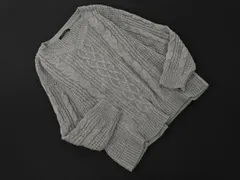 INGNI イング ケーブル編み ニット セーター sizeM/グレー ◇■ レディース