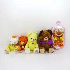 【三重店】ディズニー ユニベアシティ 美女と野獣シリーズ セット ぬいぐるみ コスチューム (ルージュローズ/フォーヴ/リュシアン/オルロージュ/ベル/ルミエール/コグスワース)【743-C758】