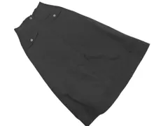 KBF ケービーエフ アーバンリサーチ フロントボタン ロング スカート sizeOne/黒 ■■ レディース