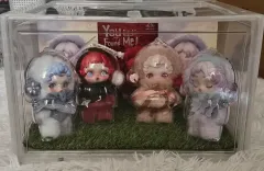 (まとめ) Skull Panda(スカルパンダ) キーホルダー 4種 + ぬいぐるみ ケース + 収納 ケース