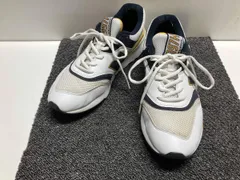 newbalance ニューバランス スニーカー / CM997HDL 27.5cm / ホワイト・ネイビー・イエロー