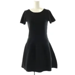 トゥービーバイアニエスベー To b. by agnes b. ワンピース 半袖 36 ブラック /DO ■ECB001