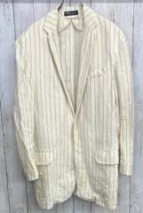 POLO RALPH LAUREN リネンジャケット ラルフローレン テーラードジャケット ストライプ リネン100% size M