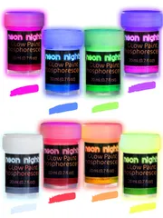 燐光 | | 自己発光塗料 | 発光 - 畜光 nights 8個入り neon