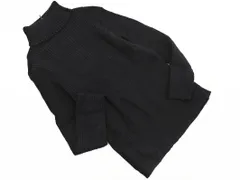 SELECT MOCA セレクトモカ リブ タートルネック ニット セーター sizeF/黒 ◇■ レディース