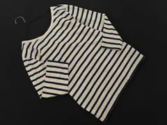 Le minor ルミノア ボーダー カットソー size1/アイボリーｘ紺 ◇■ レディース