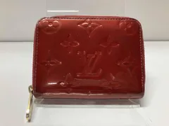 LOUIS VUITTON ヴェルニ TH1059 ジッピーコインパース 赤 カード・コインケース M93608