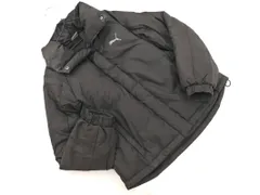 PUMA プーマ スタンドカラー ダウン ジャケット sizeM/黒 ◆■ レディース