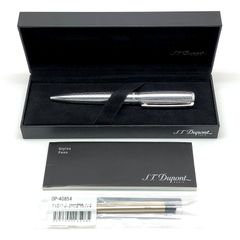 ☆再値下げ！S.T. Dupont ボールペン シルバー 専用ケース付き - メルカリ