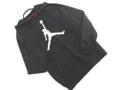 AIR JORDAN エアジョーダン NIKE ナイキ 裏起毛 ロゴ プルオーバー パーカー sizeS/黒 ◇■ メンズ