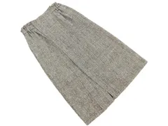 Rope Picnic ロペピクニック ラップ調 チェック タイト ロング スカート size36/グレー ◇■ レディース
