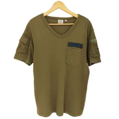 アヴィレックス AVIREX FATIGUE V NECK Tee Shirt メンズ JPN：L 