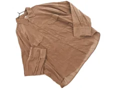 Mila Owen ミラオーウェン コーデュロイ ブラウス シャツ size0/茶 ◇■ レディース