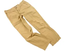 JOURNAL STANDARD ジャーナルスタンダード ボタンフライ テーパード パンツ size36/ベージュ ■■ レディース