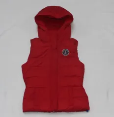 アバクロンビー キッズ レディース 80 85 ダウン フード ベスト 빵빵/N03