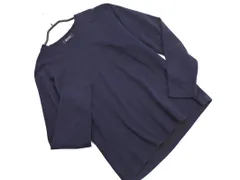 nano universe ナノユニバース 総柄 カットソー sizeM/紺 ◇■ メンズ