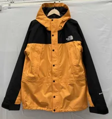 THE NORTH FACE ザノースフェイス　NP11834 マウンテンライトジャケット　マウンテンパーカー  アウター　オレンジ×ブラック　サイズXXL