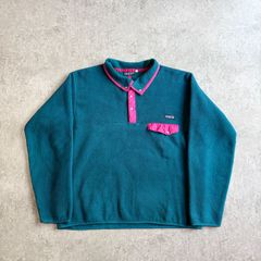 90s 1992年 USA製 patagonia Synchilla Snap T Pullover 【 purple