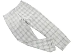 BEAUTY & YOUTH ビューティ&ユース ユナイテッドアローズ チェック テーパード パンツ sizeM/黒ｘグレー ◇■ レディース