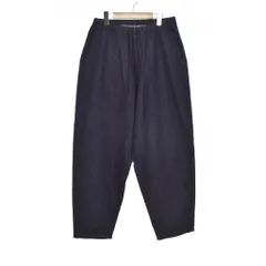 コモリ COMOLI 25SS ネイビーデニム テーパードパンツ デニム ジーンズ 2 インディゴ B01-03013