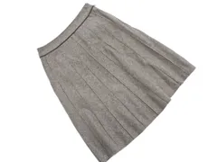 23区 ウール混 ツイード Aライン 台形 スカート size30/ブラウン ◇■ レディース