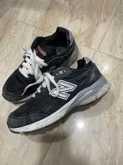 New Balance USA 990 V3 ブラック スニーカー 245mm