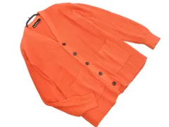 green label relaxing グリーンレーベルリラクシング ユナイテッドアローズ ニット カーディガン sizeS/オレンジ ◇■ メンズ