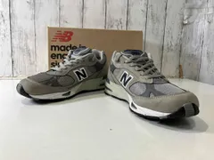 new balance スニーカー M991ANI 26.5cm ニューバランス グレー 20周年 グレー 2001年 991 箱ありのサムネイル