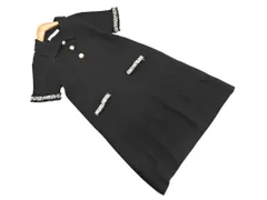 ZARA ザラ 半袖 ニット ワンピース sizeS/黒 ◇■ レディース