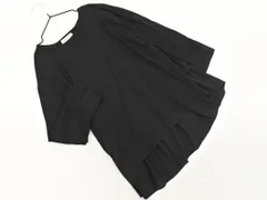 CIAOPANIC TYPY チャオパニックティピー フリル 切替 カットソー sizeONE/黒 ◇■ レディース