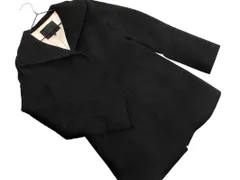 UNTITLED アンタイトル アンゴラ混 ジャケット size2/黒 ◇■ レディース