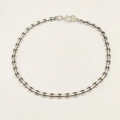 【美品】チェーンブレスレット　SILVER　シルバー925　4.0g