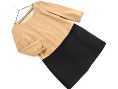 Courreges クレージュ ウール混 ワンピース size38/ベージュ ◇■ レディース