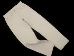 green label relaxing グリーンレーベルリラクシング ユナイテッドアローズ テーパード デニムパンツ size38/オフホワイト ■■ レディース