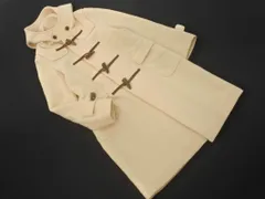 UNITED ARROWS ユナイテッドアローズ ウール100% ダッフル コート size38/アイボリー ◇■ レディース