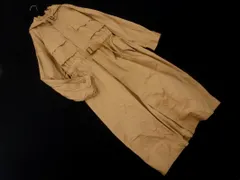 Ungrid アングリッド ウエストデザイン ミリタリー ロング コート sizeF/ベージュ ■◇ レディース