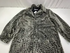 [七重浜75-3-080220nh] Supreme Croc Faux Fur Overcoat シュプリーム クロク フェイク ファー オーバーコート ゴアテックス Sサイズ [中古] [メンズ]のサムネイル