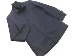 Calvin Klein カルバンクライン 中綿ライナー付き ステンカラー コート size38/紺 ◇■ メンズ