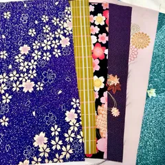 着物はぎれ まとめ売り 和柄 化繊・綿 リメイク素材セット
