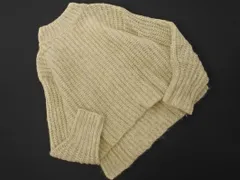 LOWRYS FARM ローリーズファーム ハイネック ラメ ニット セーター sizeF/ベージュ ◇■ レディース