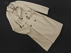 nano universe ナノユニバース ベルト付き トレンチ コート size36/ベージュ ◇■ レディース