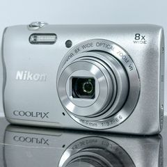 Nikon COOLPIX A300 シルバー ニコン クールピクス デジタルカメラ コンデジ コンパクトデジカメ 中古カメラ